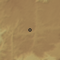 Shaded relief of the 60 km around Gembu, drawn from the GMTED2010 grid