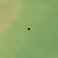 Shaded relief of the 60 km around Ichama, drawn from the GMTED2010 grid