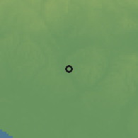 Shaded relief of the 60 km around Igbobini, drawn from the GMTED2010 grid