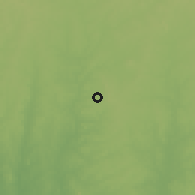 Shaded relief of the 60 km around Ikire, drawn from the GMTED2010 grid
