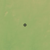 Shaded relief of the 60 km around Ikoyi, drawn from the GMTED2010 grid