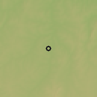 Shaded relief of the 60 km around Ilorin, drawn from the GMTED2010 grid