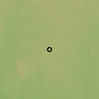 Shaded relief of the 60 km around Ipapo, drawn from the GMTED2010 grid