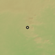 Shaded relief of the 60 km around Irun, drawn from the GMTED2010 grid