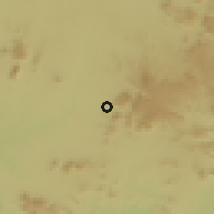 Shaded relief of the 60 km around Jalingo Malha, drawn from the GMTED2010 grid