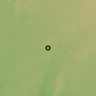 Shaded relief of the 60 km around Kagara, drawn from the GMTED2010 grid
