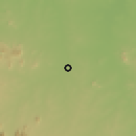 Shaded relief of the 60 km around Mayo Belwa, drawn from the GMTED2010 grid