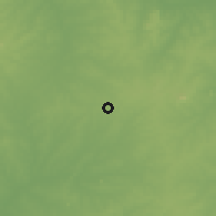 Shaded relief of the 60 km around Mbasere, drawn from the GMTED2010 grid