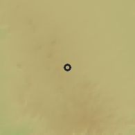 Shaded relief of the 60 km around Meringa, drawn from the GMTED2010 grid