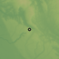 Shaded relief of the 60 km around Nkwerre, drawn from the GMTED2010 grid