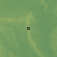 Shaded relief of the 60 km around Ohafia, drawn from the GMTED2010 grid