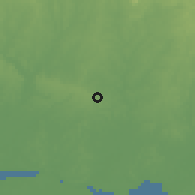 Shaded relief of the 60 km around Owu Ikija, drawn from the GMTED2010 grid