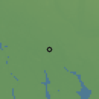 Shaded relief of the 60 km around Port Harcourt, drawn from the GMTED2010 grid