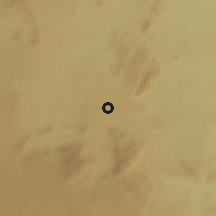 Shaded relief of the 60 km around Rinjim Gani, drawn from the GMTED2010 grid