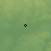 Shaded relief of the 60 km around Ugbogwi, drawn from the GMTED2010 grid