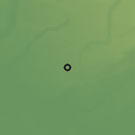 Shaded relief of the 60 km around Umubumu, drawn from the GMTED2010 grid