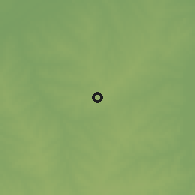 Shaded relief of the 60 km around Wukari, drawn from the GMTED2010 grid