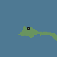 Shaded relief of the 58 km around Pirates Well, drawn from the GMTED2010 grid