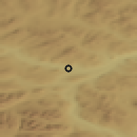 Shaded relief of the 44 km around Folldal, drawn from the GMTED2010 grid