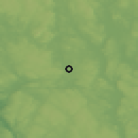 Shaded relief of the 46 km around Fosby, drawn from the GMTED2010 grid