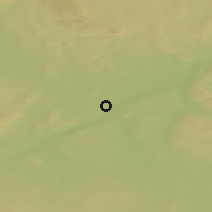 Shaded relief of the 41 km around Kautokeino, drawn from the GMTED2010 grid