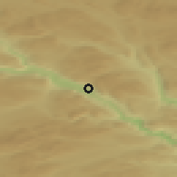 Shaded relief of the 45 km around Aurdal, drawn from the GMTED2010 grid