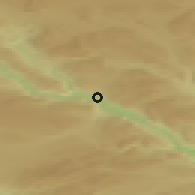Shaded relief of the 45 km around Leira, drawn from the GMTED2010 grid