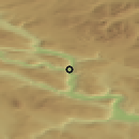 Shaded relief of the 44 km around Otta, drawn from the GMTED2010 grid
