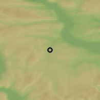 Shaded relief of the 45 km around Raufoss, drawn from the GMTED2010 grid