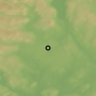Shaded relief of the 45 km around Sessvollmoen, drawn from the GMTED2010 grid
