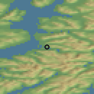Shaded relief of the 41 km around Sigerfjord, drawn from the GMTED2010 grid