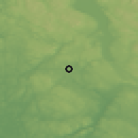 Shaded relief of the 45 km around Spydeberg, drawn from the GMTED2010 grid