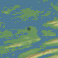 Shaded relief of the 42 km around Torvik, drawn from the GMTED2010 grid