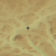 Shaded relief of the 44 km around Tynset, drawn from the GMTED2010 grid