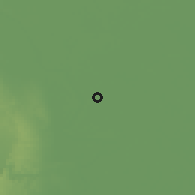 Shaded relief of the 57 km around Hāla, drawn from the GMTED2010 grid