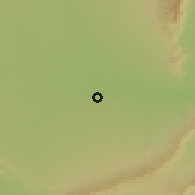 Shaded relief of the 56 km around Lakki Marwat, drawn from the GMTED2010 grid