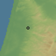 Shaded relief of the 56 km around Zaytā, drawn from the GMTED2010 grid