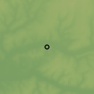 Shaded relief of the 58 km around Lima, drawn from the GMTED2010 grid