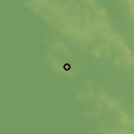 Shaded relief of the 57 km around Nueva Italia, drawn from the GMTED2010 grid
