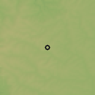 Shaded relief of the 58 km around Vaquería, drawn from the GMTED2010 grid
