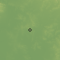 Shaded relief of the 57 km around Caazapá, drawn from the GMTED2010 grid
