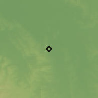 Shaded relief of the 57 km around Caraguatay, drawn from the GMTED2010 grid