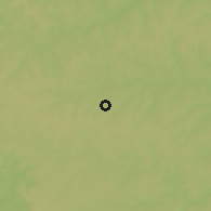 Shaded relief of the 58 km around Corpus Christi, drawn from the GMTED2010 grid
