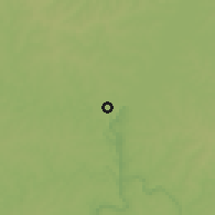 Shaded relief of the 57 km around Hernandaríaz, drawn from the GMTED2010 grid
