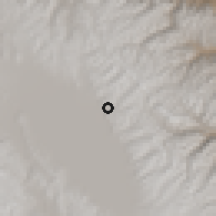 Shaded relief of the 60 km around Carhuamayo, drawn from the GMTED2010 grid