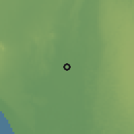 Shaded relief of the 60 km around Catacaos, drawn from the GMTED2010 grid