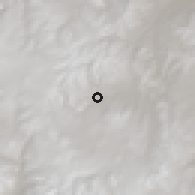 Shaded relief of the 59 km around Caylloma, drawn from the GMTED2010 grid