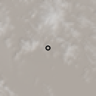 Shaded relief of the 59 km around Chupa, drawn from the GMTED2010 grid