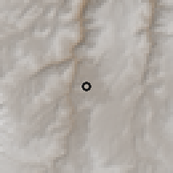 Shaded relief of the 59 km around Colquemarca, drawn from the GMTED2010 grid