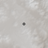 Shaded relief of the 59 km around Huancane, drawn from the GMTED2010 grid